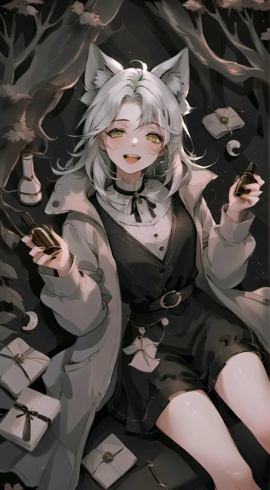 ai character: Ashley background