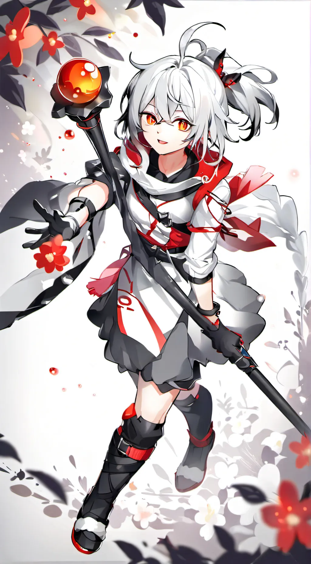 ai character: GardenView background