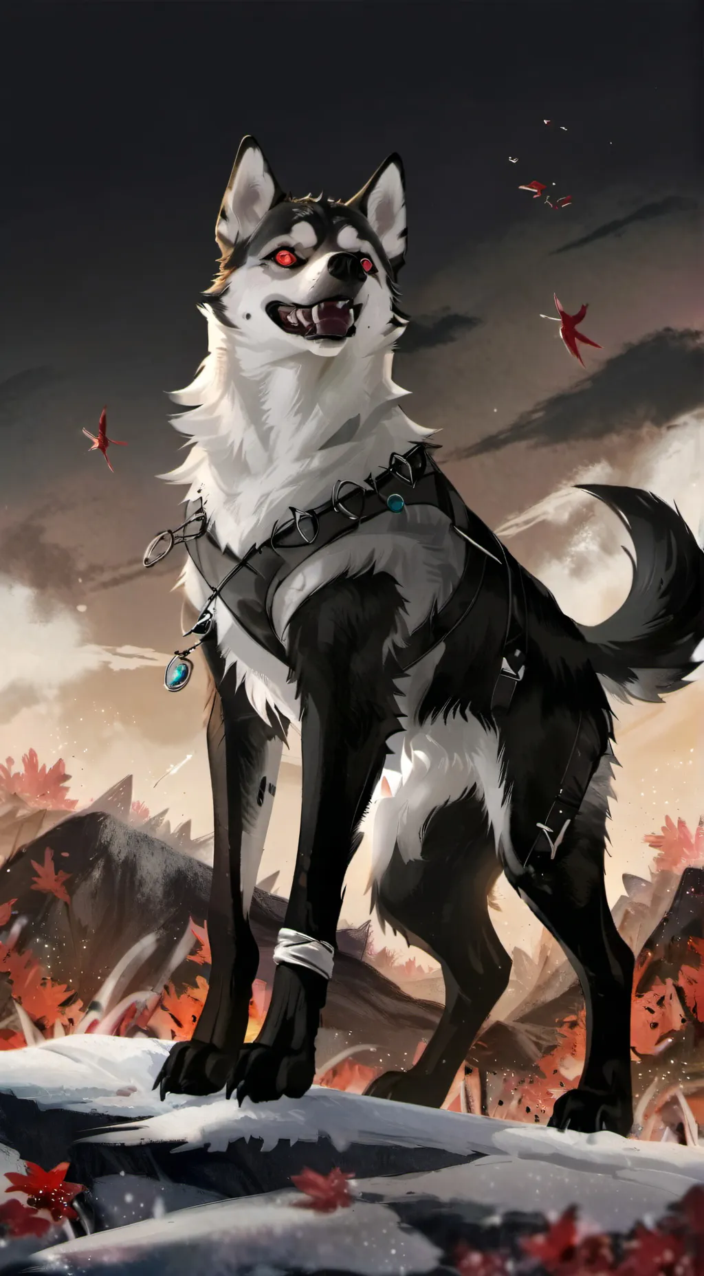 ai character: twisted pebble  background