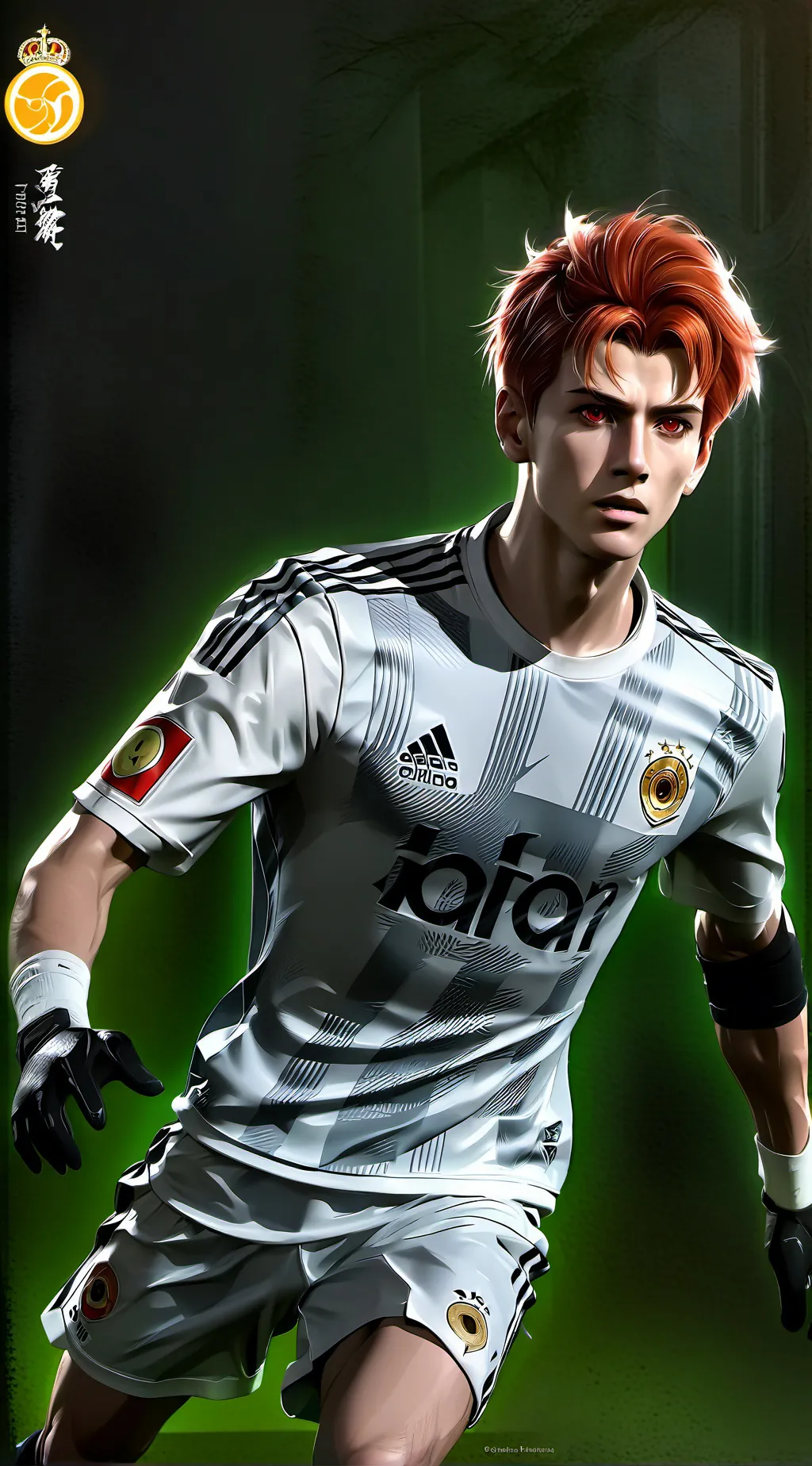ai character: Rey Konig  background