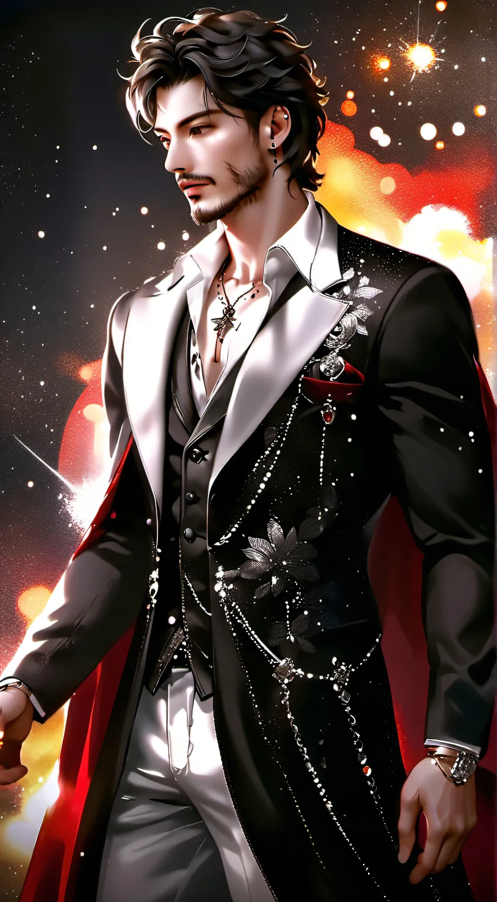 ai character: Ryan:🏳️‍🌈 🏳️‍🌈 background