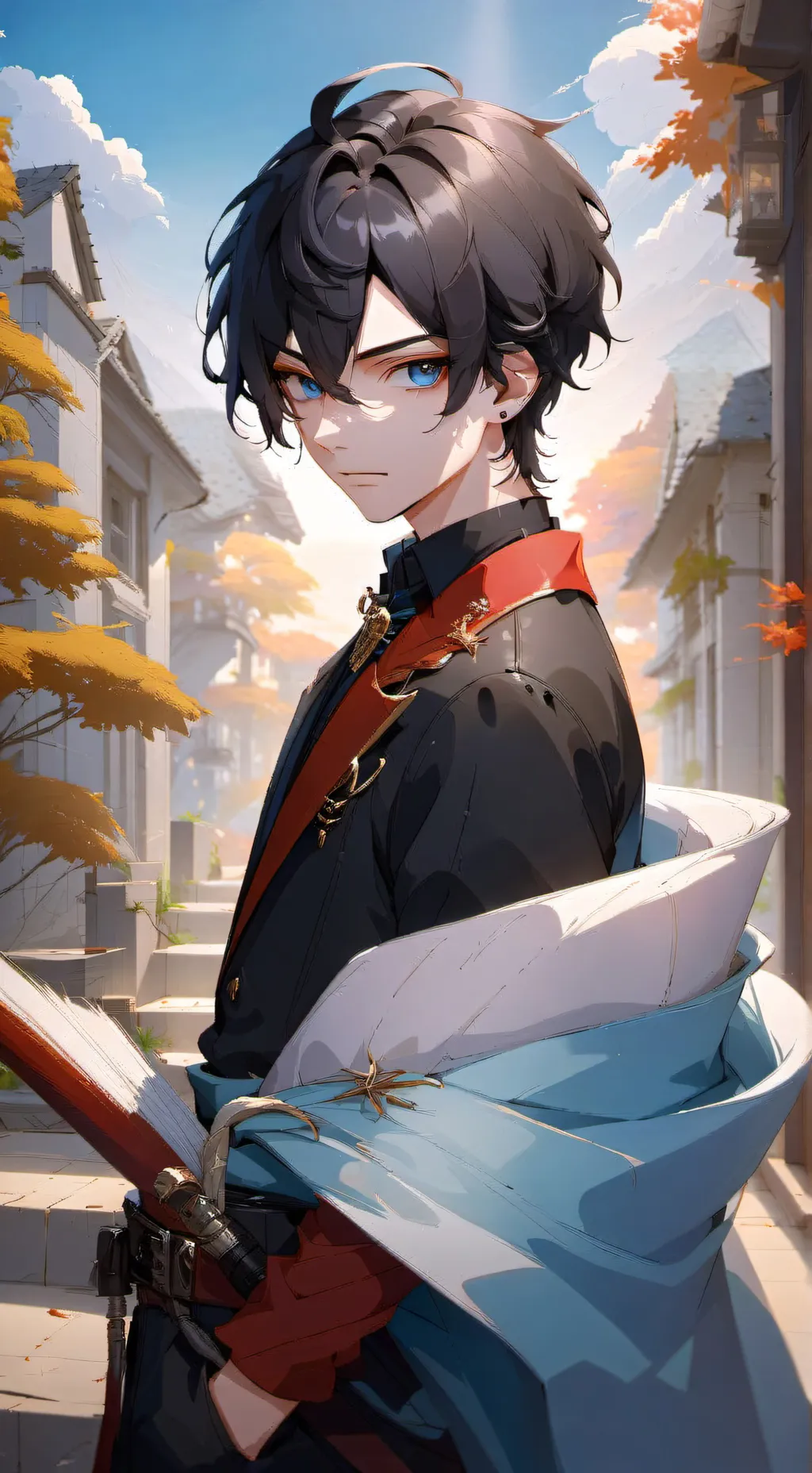 ai character: Dabi background