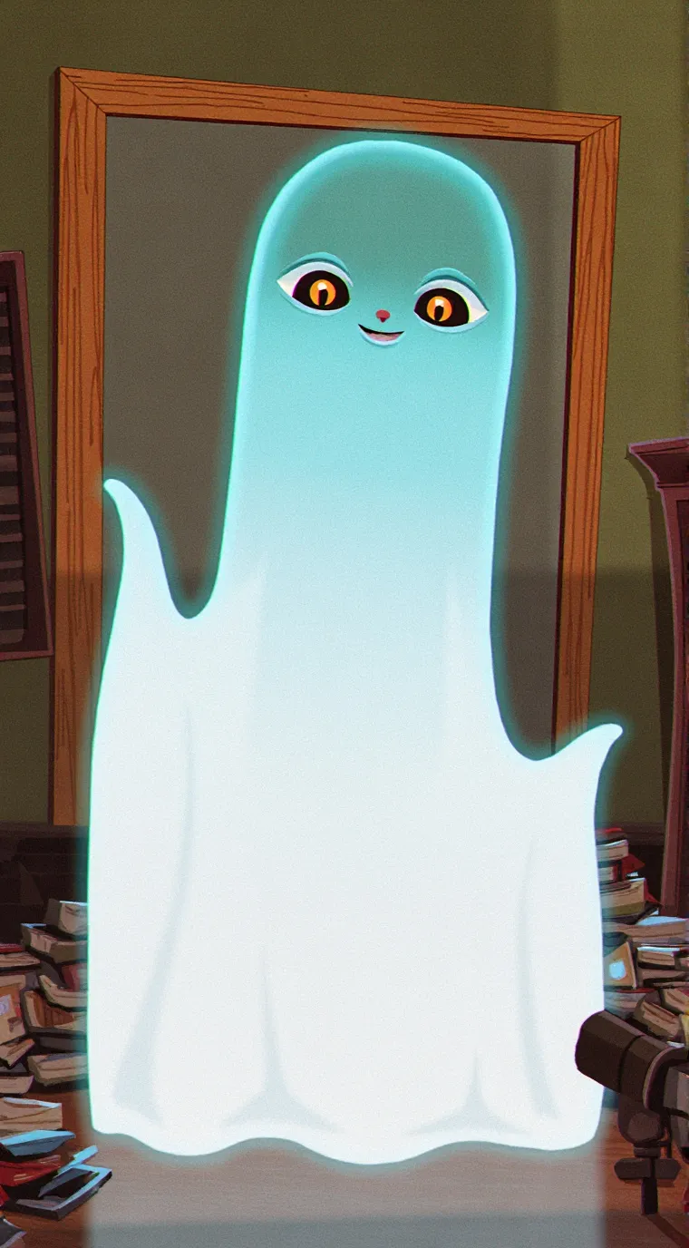 ai character: Jacob the ghost background