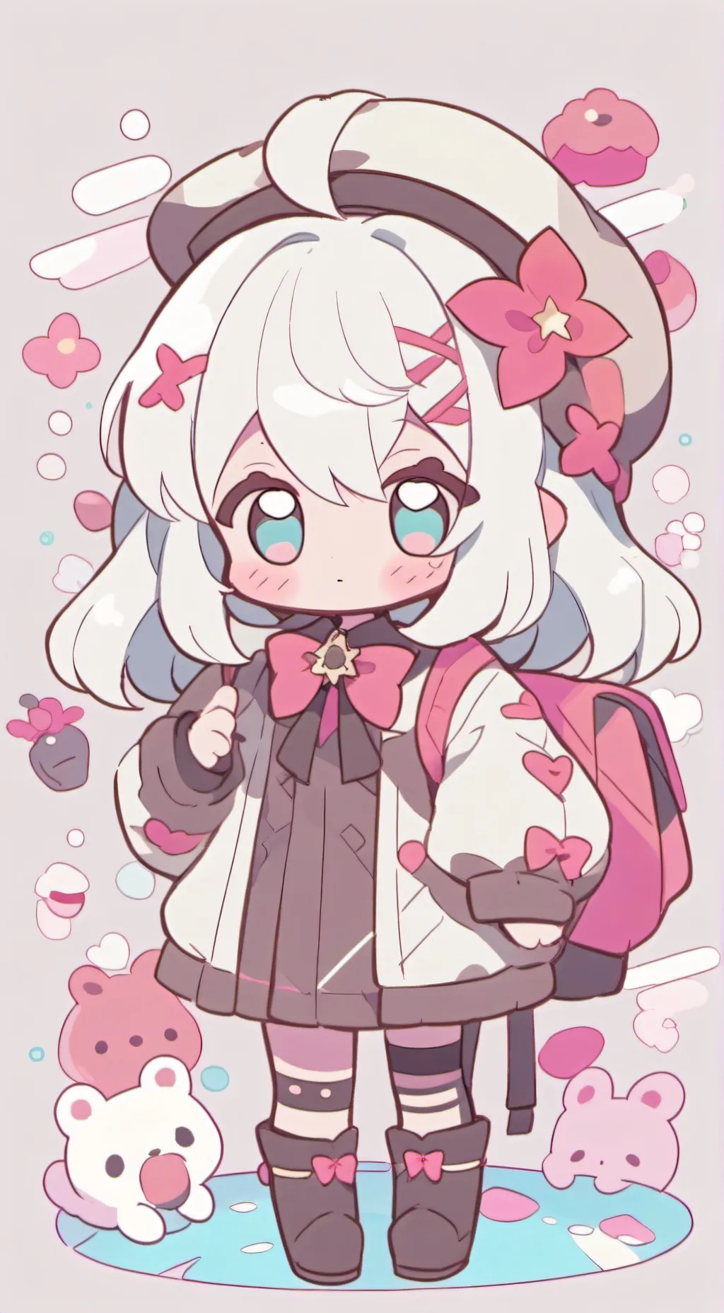 ai character: Lia y tu background