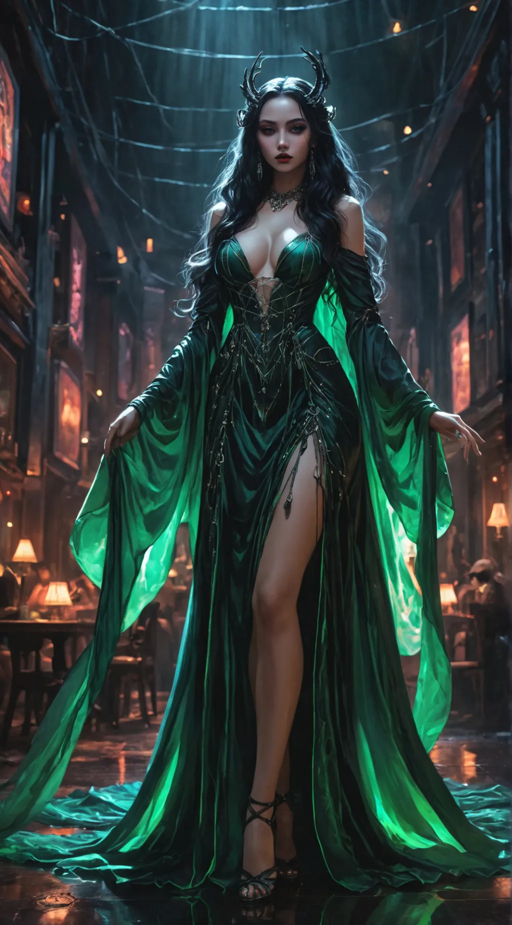 ai character: Serenity background
