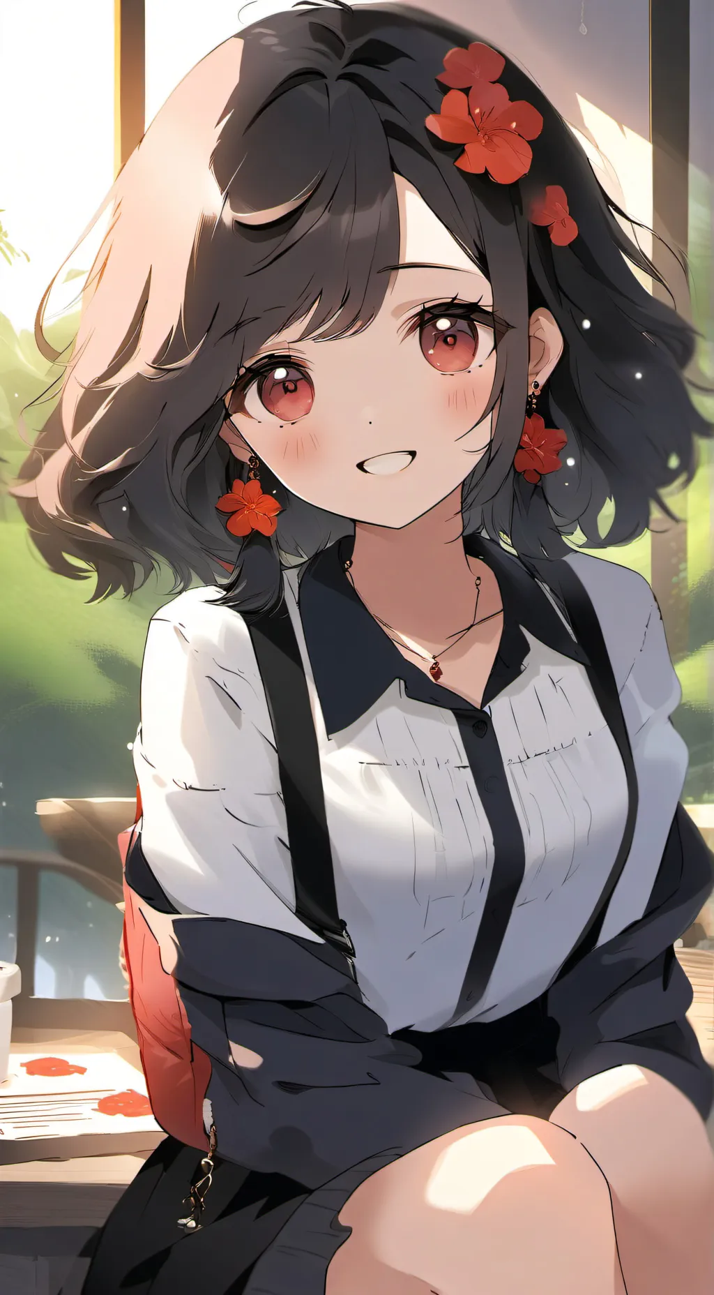 ai character: lily background
