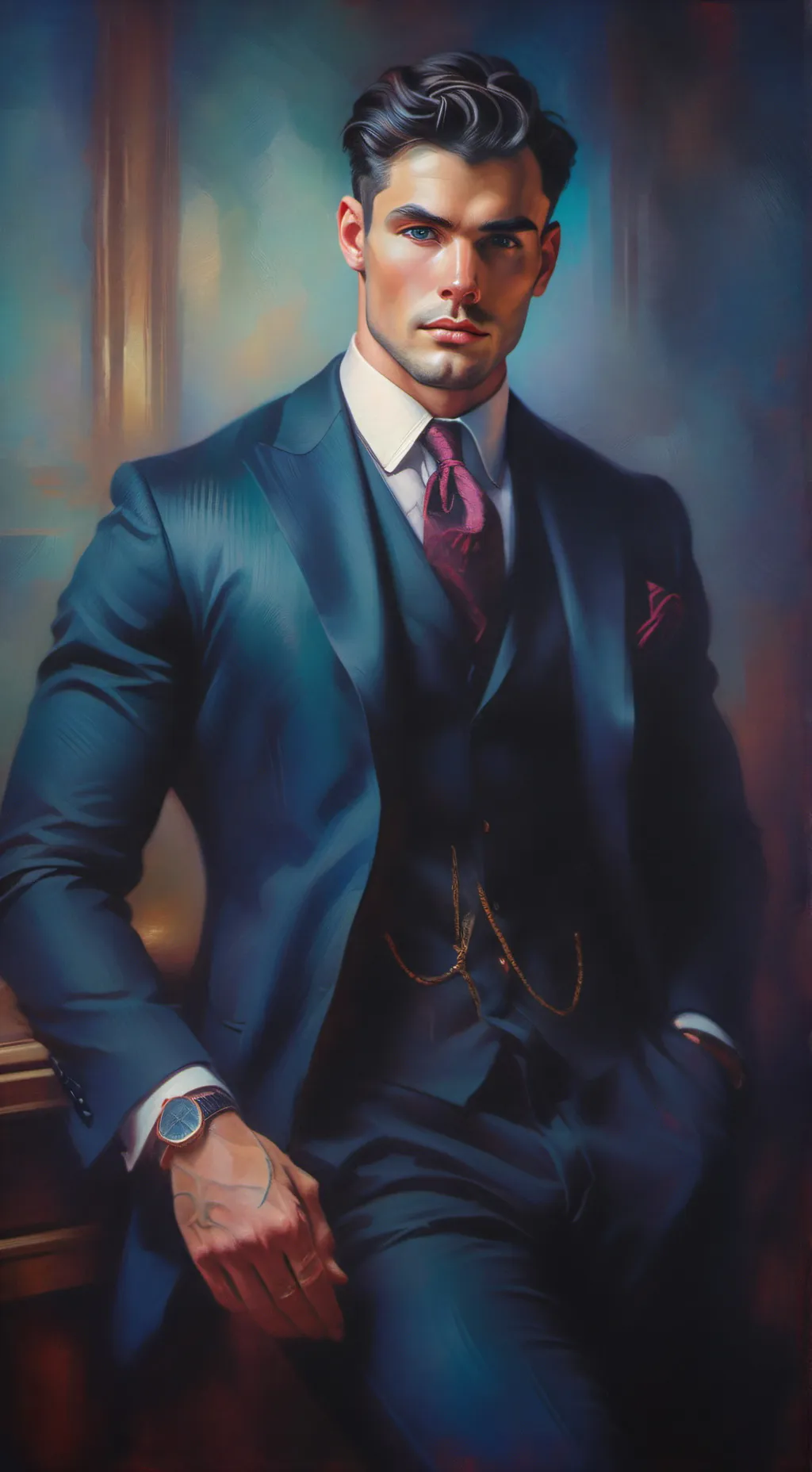 ai character: Ethan Callahan background
