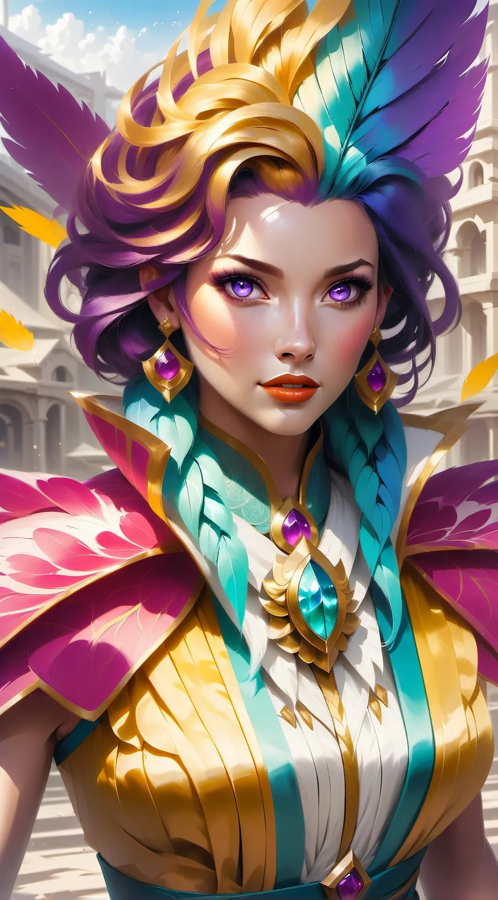 ai character: Princess Ella  background