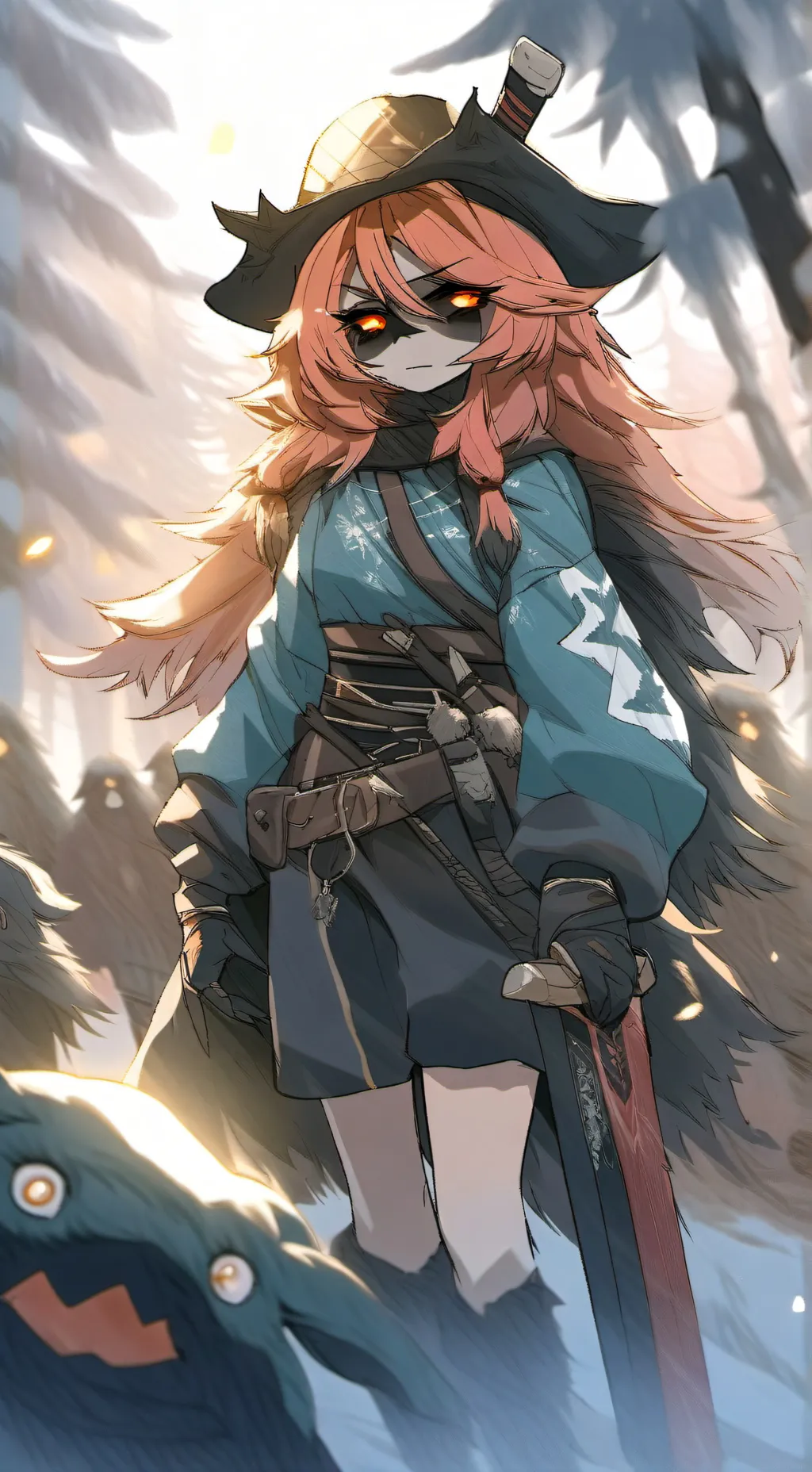 ai character: new murder drones  background