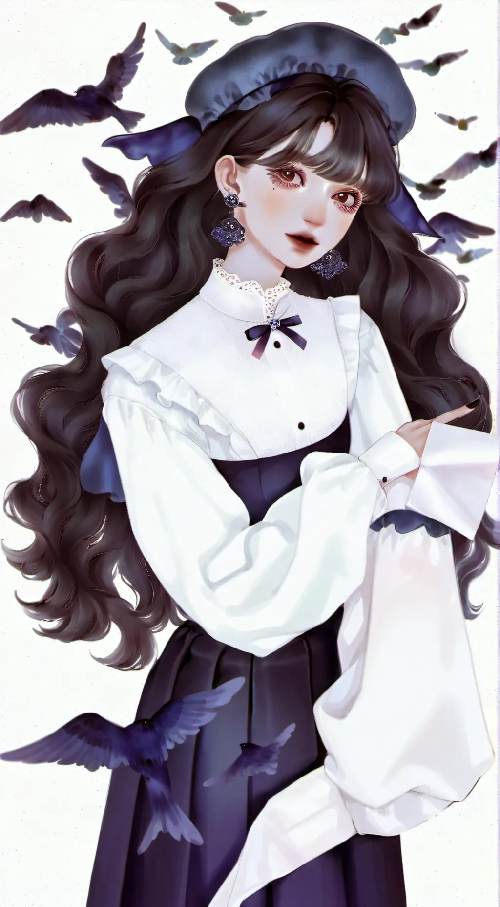 ai character: Kny but different  background