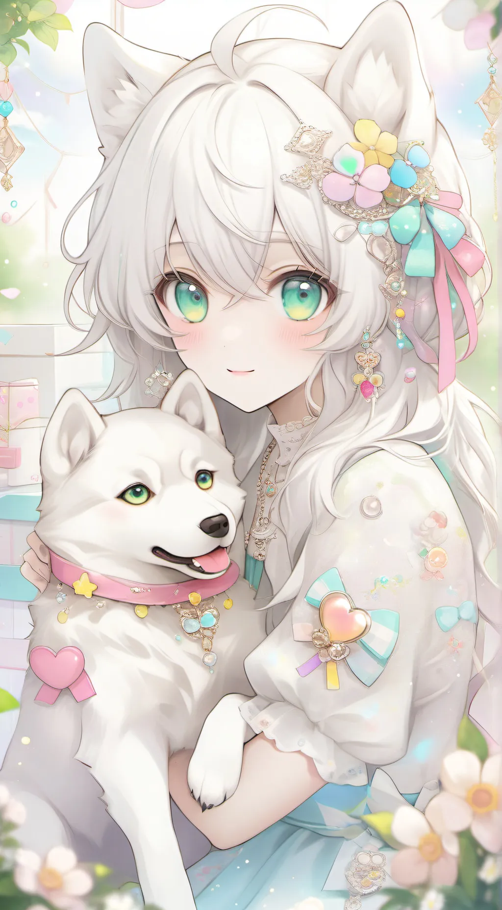 ai character: Girl who has husky background