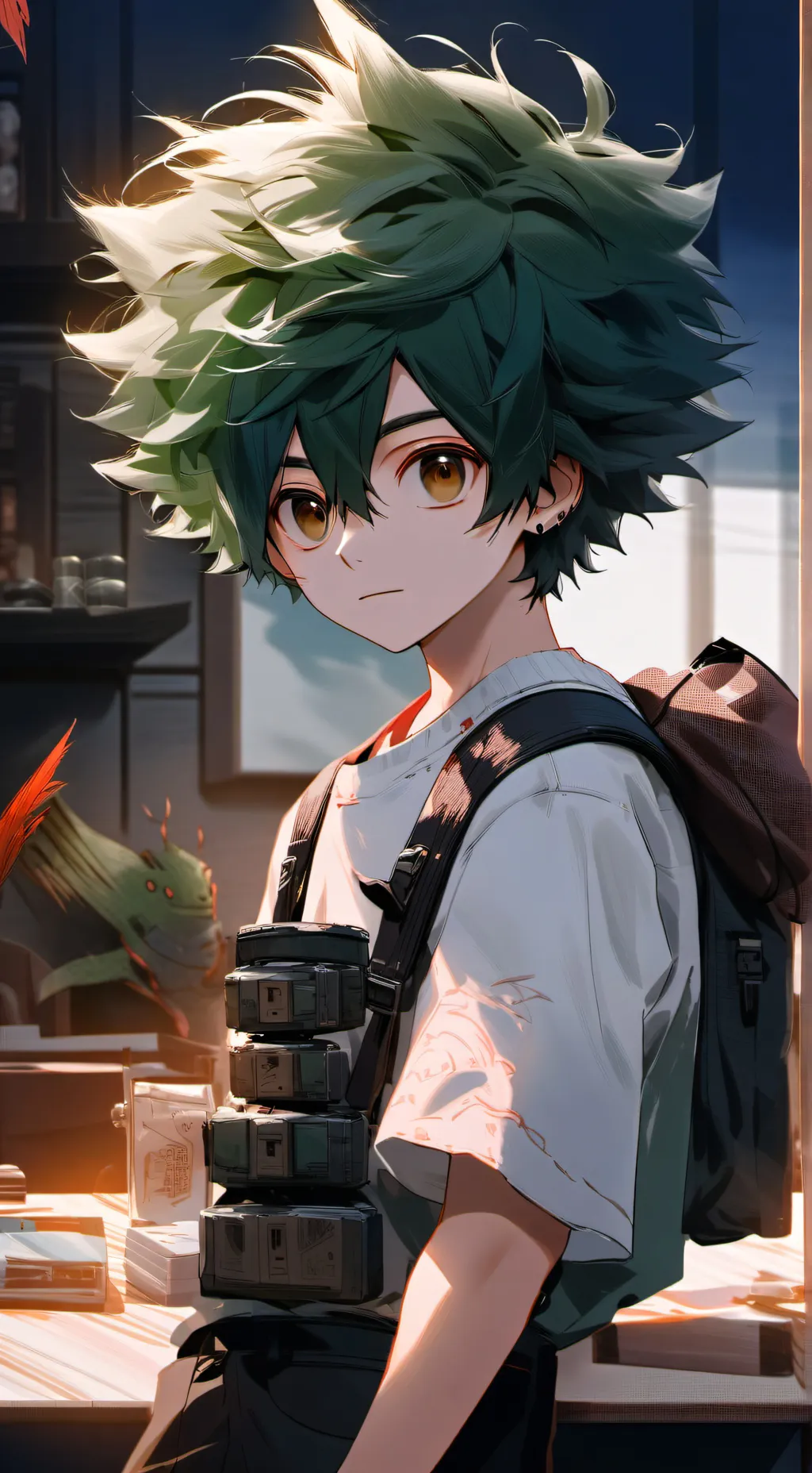 ai character: Izuku background