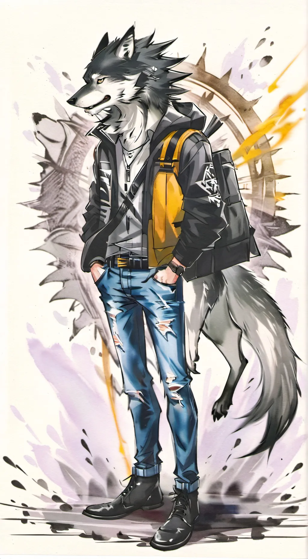 ai character: Chris background