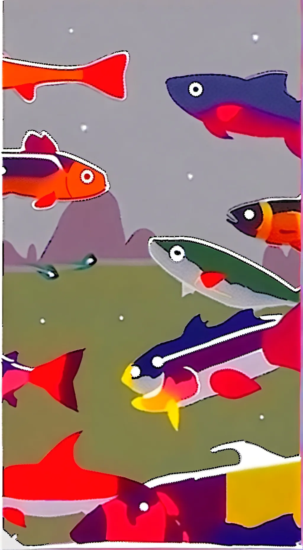 ai character: someone fishy ocs background