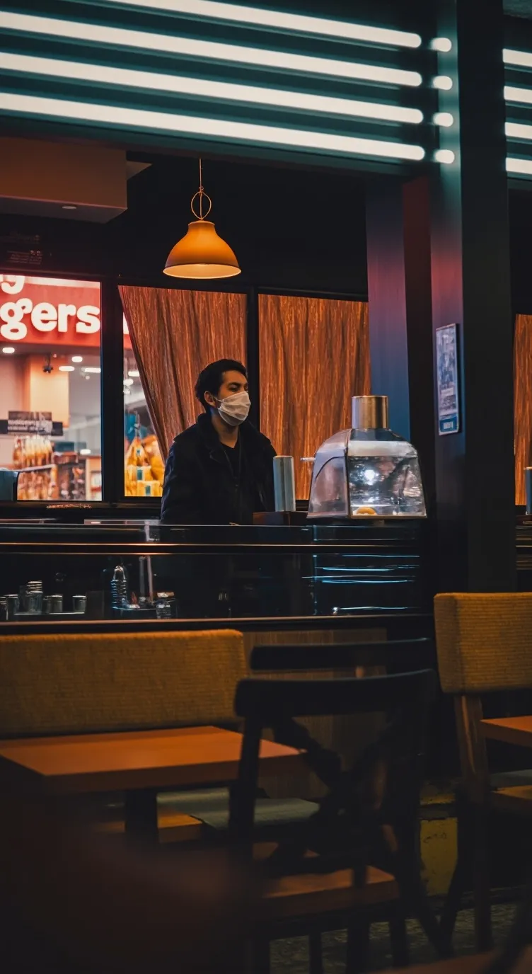 ai character: Bloxxy Burgers background