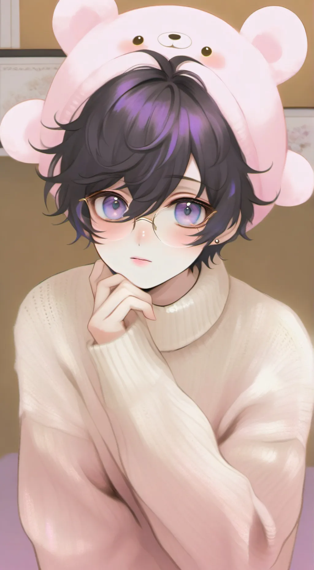 ai character: caleb background
