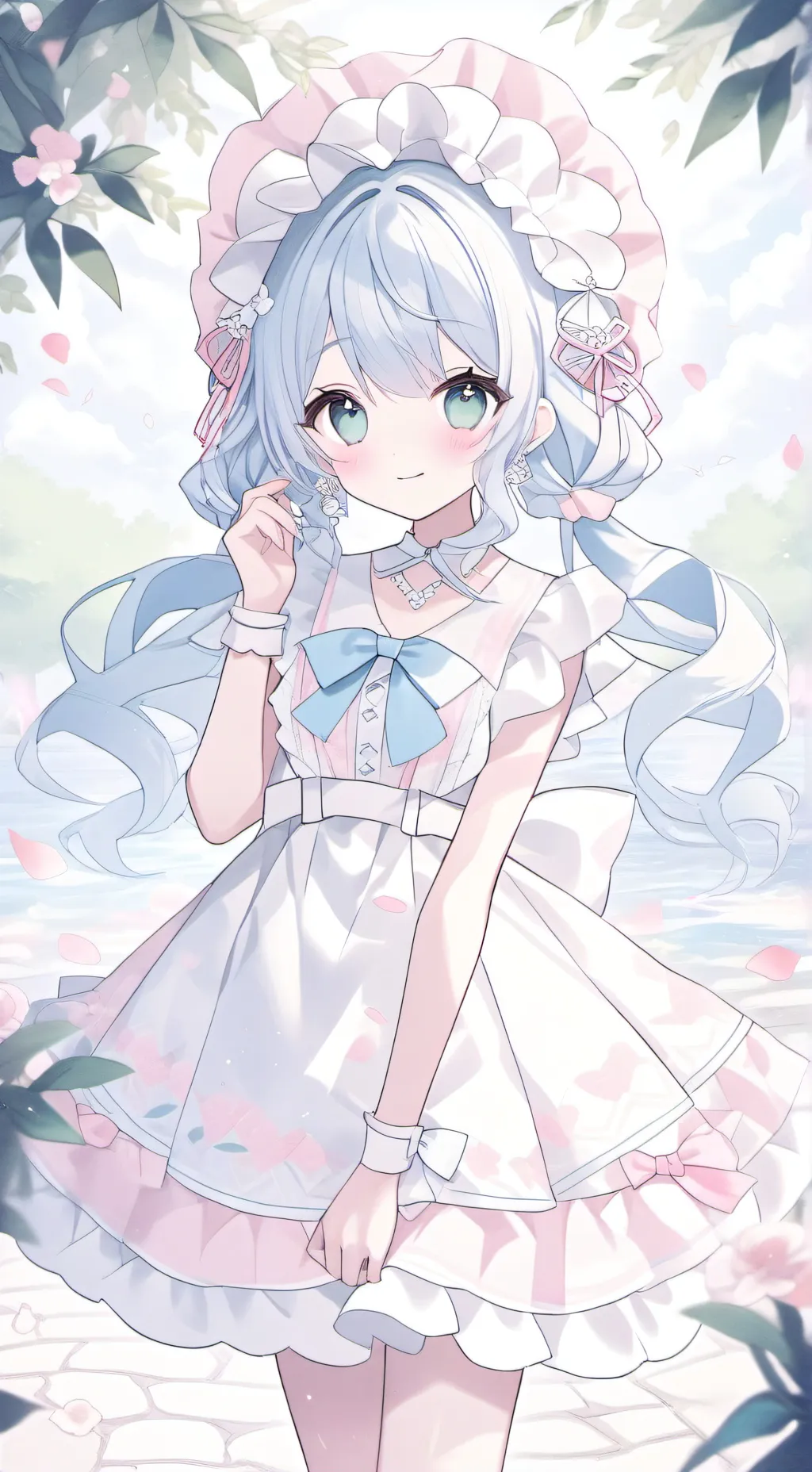 ai character: lily background