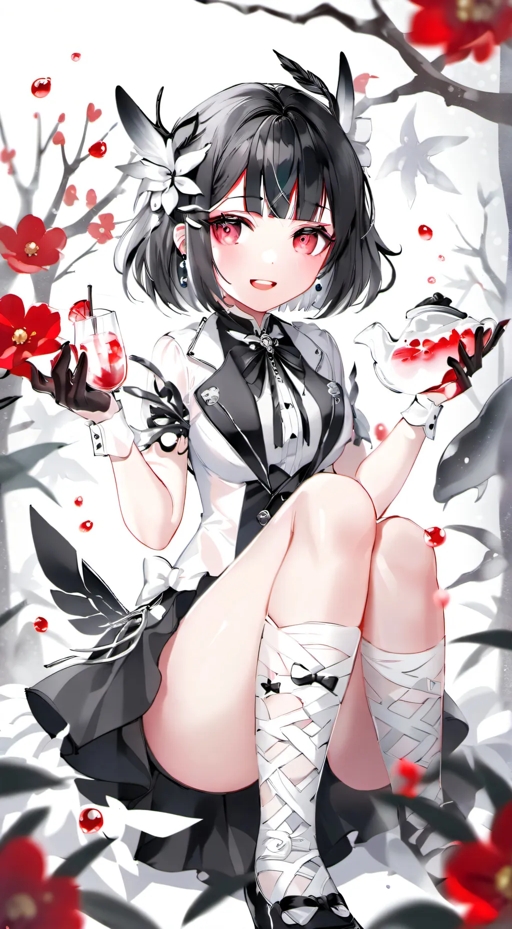 ai character: Gostosa background