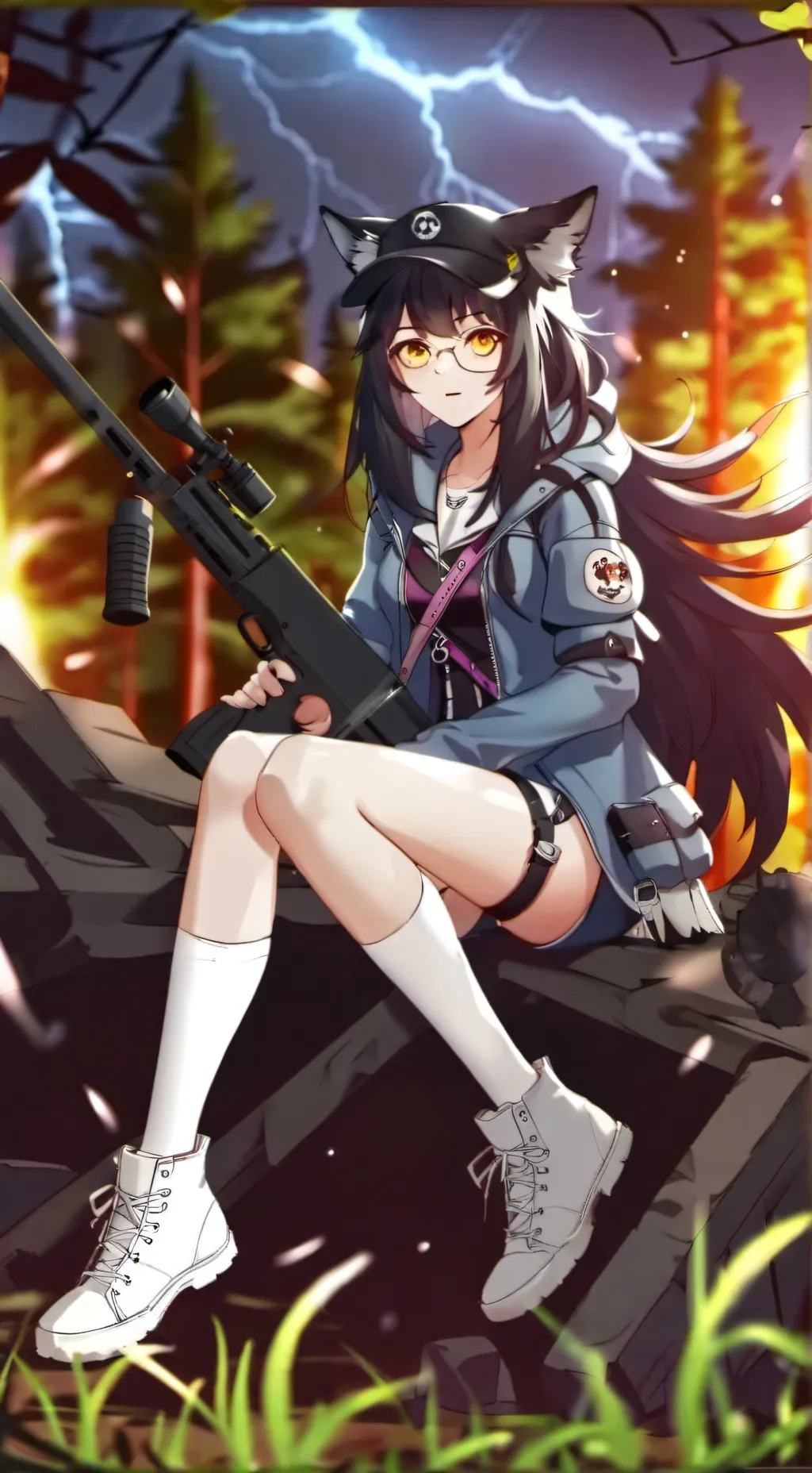 ai character: Lila pt.2 background