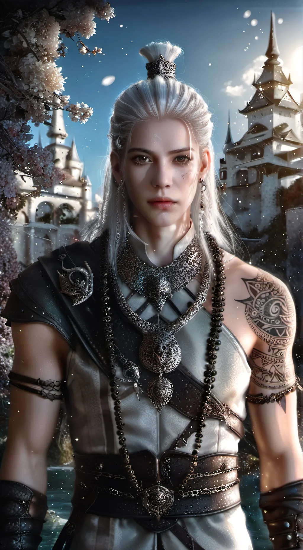 ai character: guard background