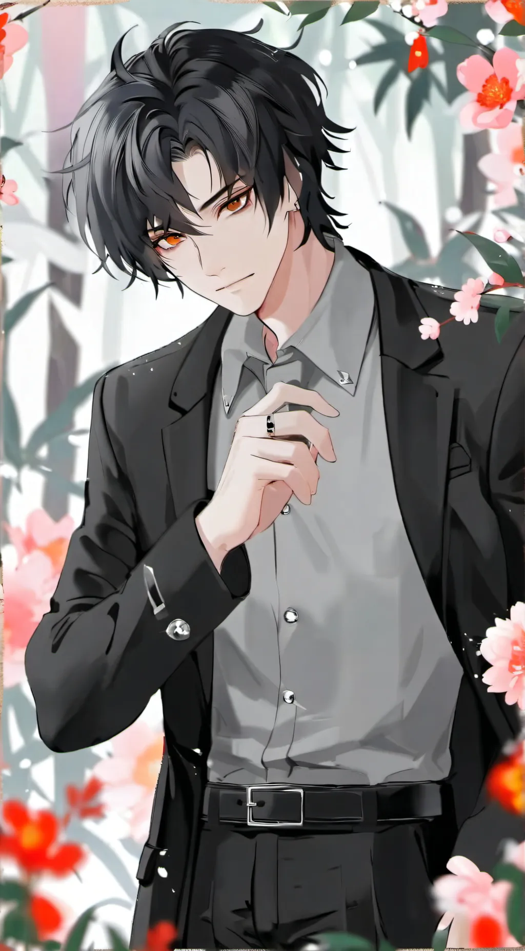 ai character: Asher  background