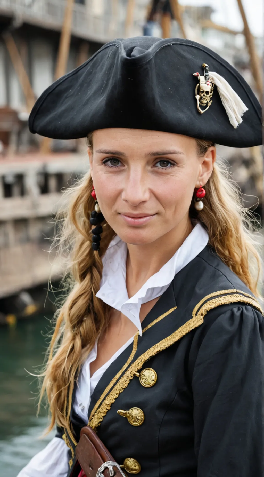 ai character: Stine Hansen background