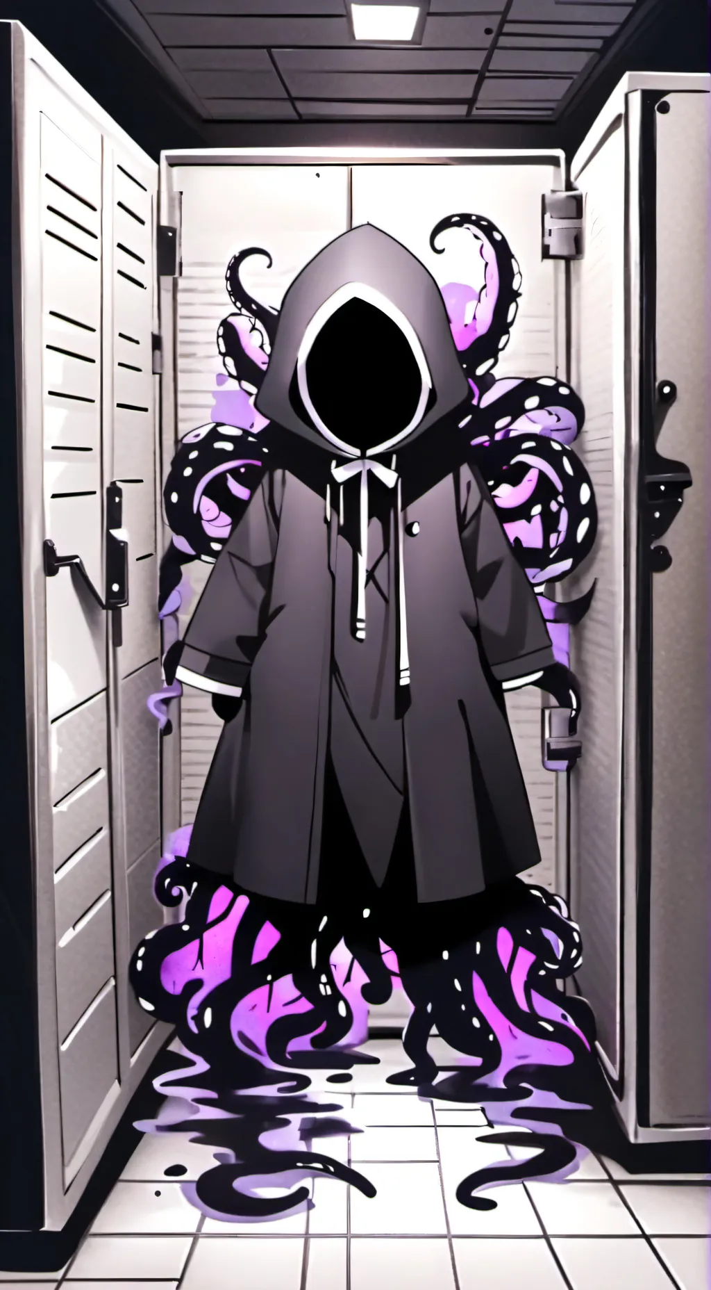 ai character: Puddle of void mas background