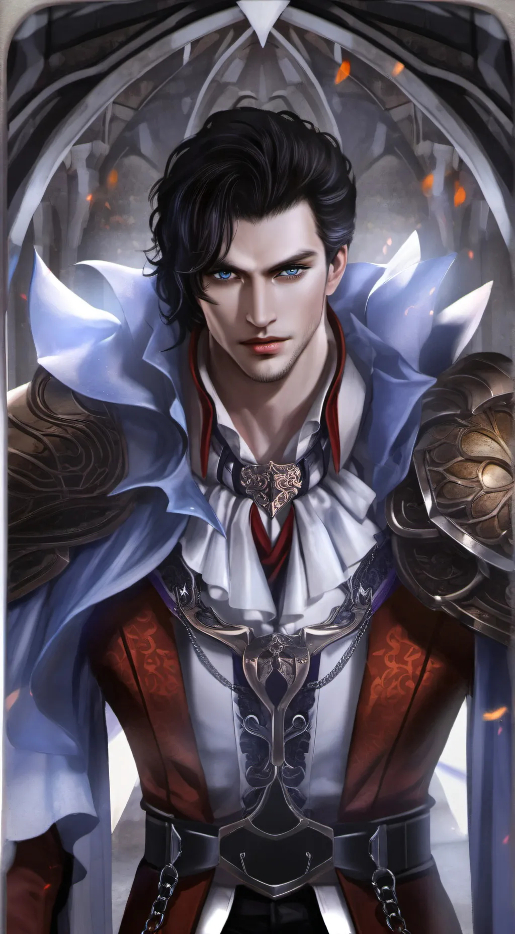ai character: King Ezrin background