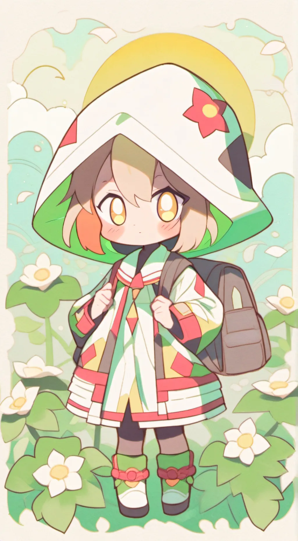 ai character: sunny  background