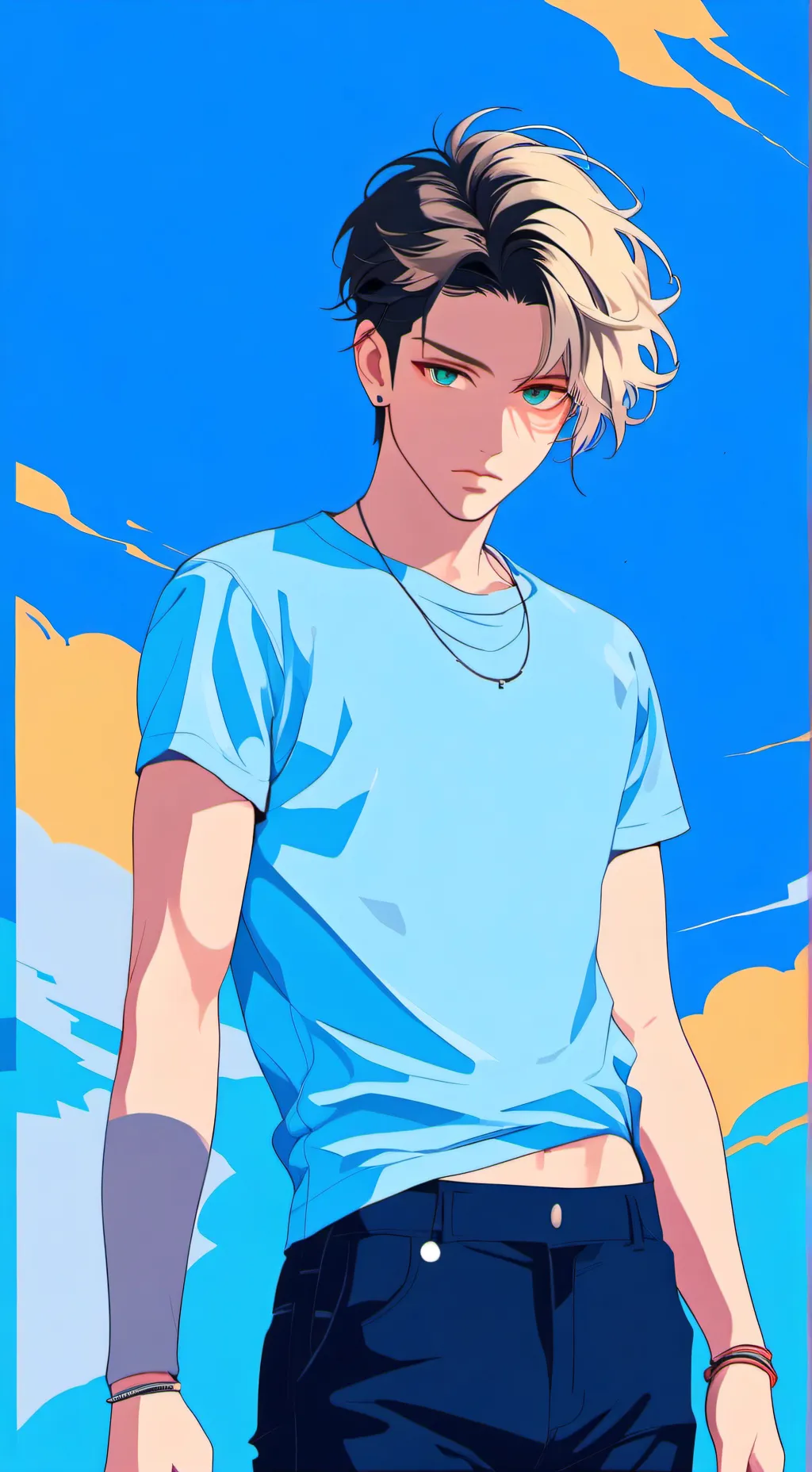ai character: Alexander  background