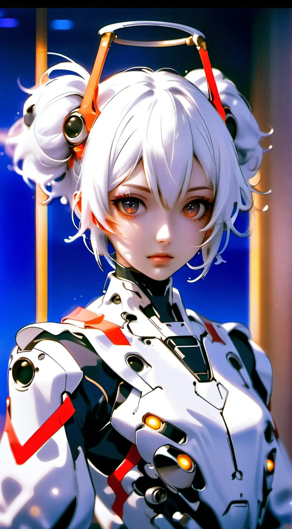 ai character: Lumen background