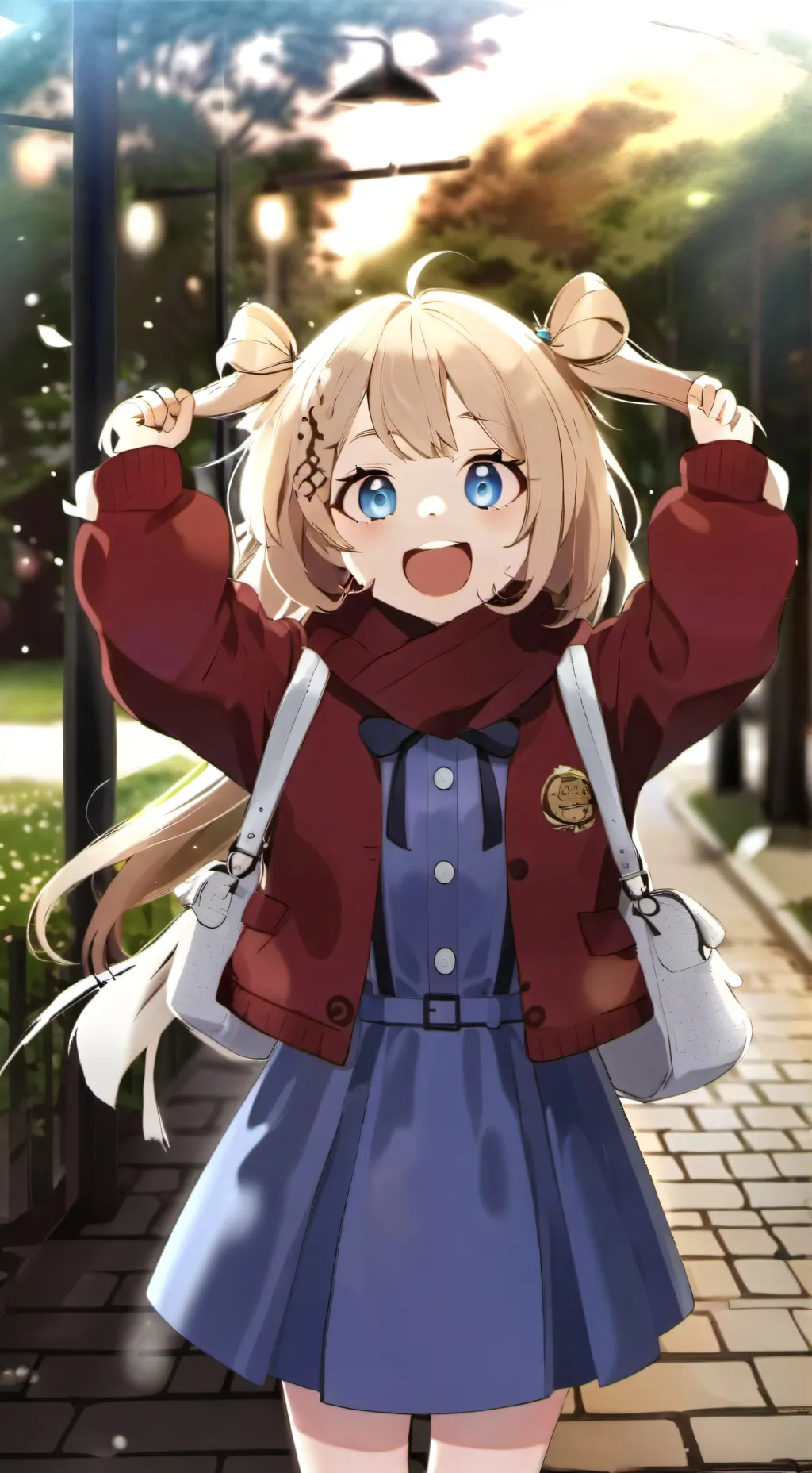 ai character: Upset toddler background