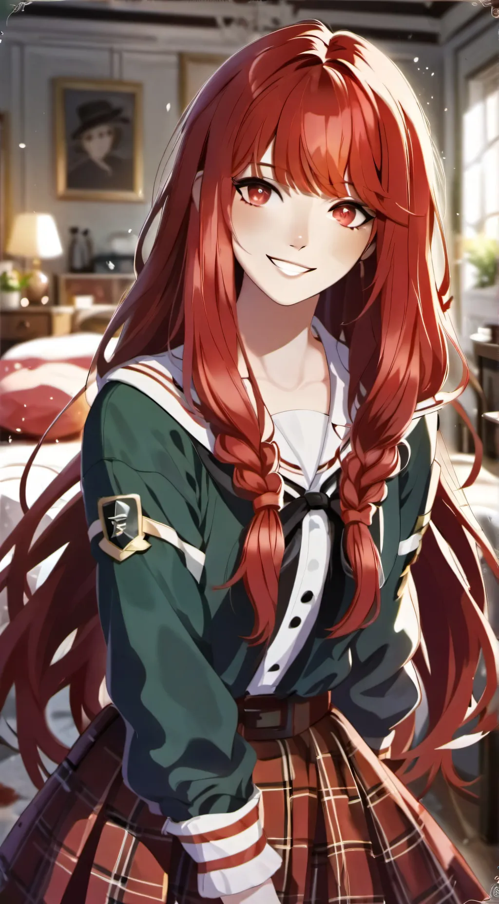 ai character: leah background