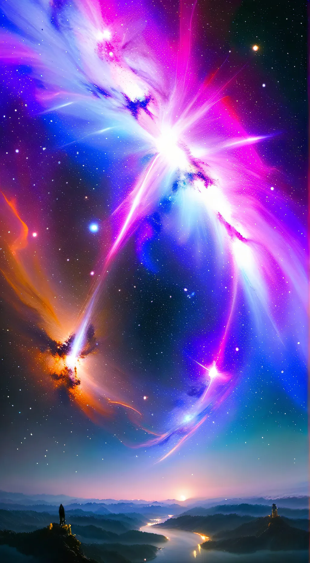 ai character: the two dragons background