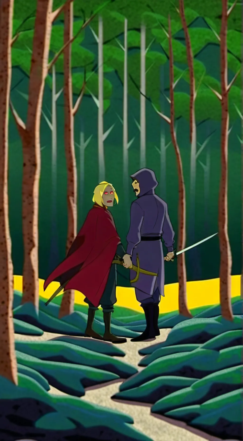 ai character: Zig the murder background