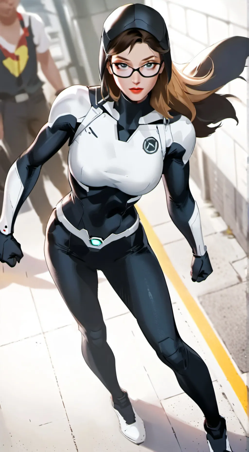 ai character: Midnight's outfit background