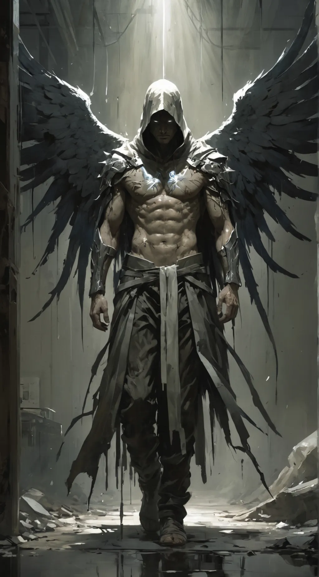 ai character: Azriel background