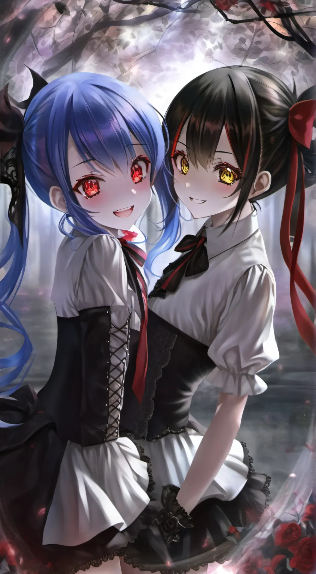ai character: 𝐀𝐲𝐮𝐦𝐢 & 𝐑𝐢𝐤𝐚 (Vam) background
