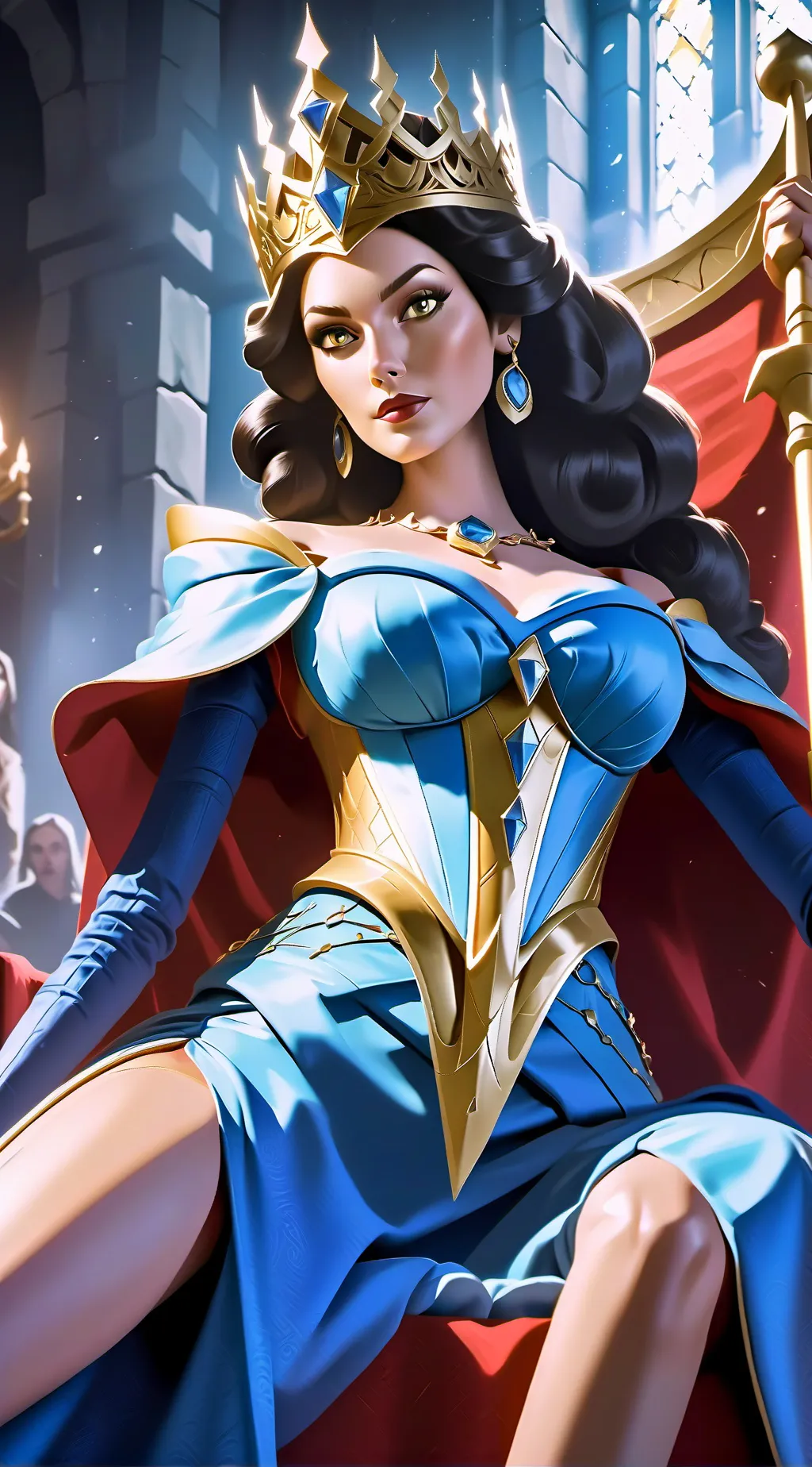 ai character: Queen Ceris background
