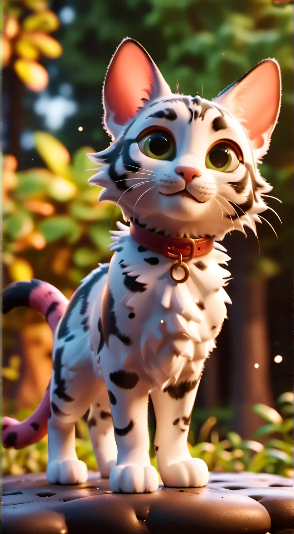 ai character: Gatito background