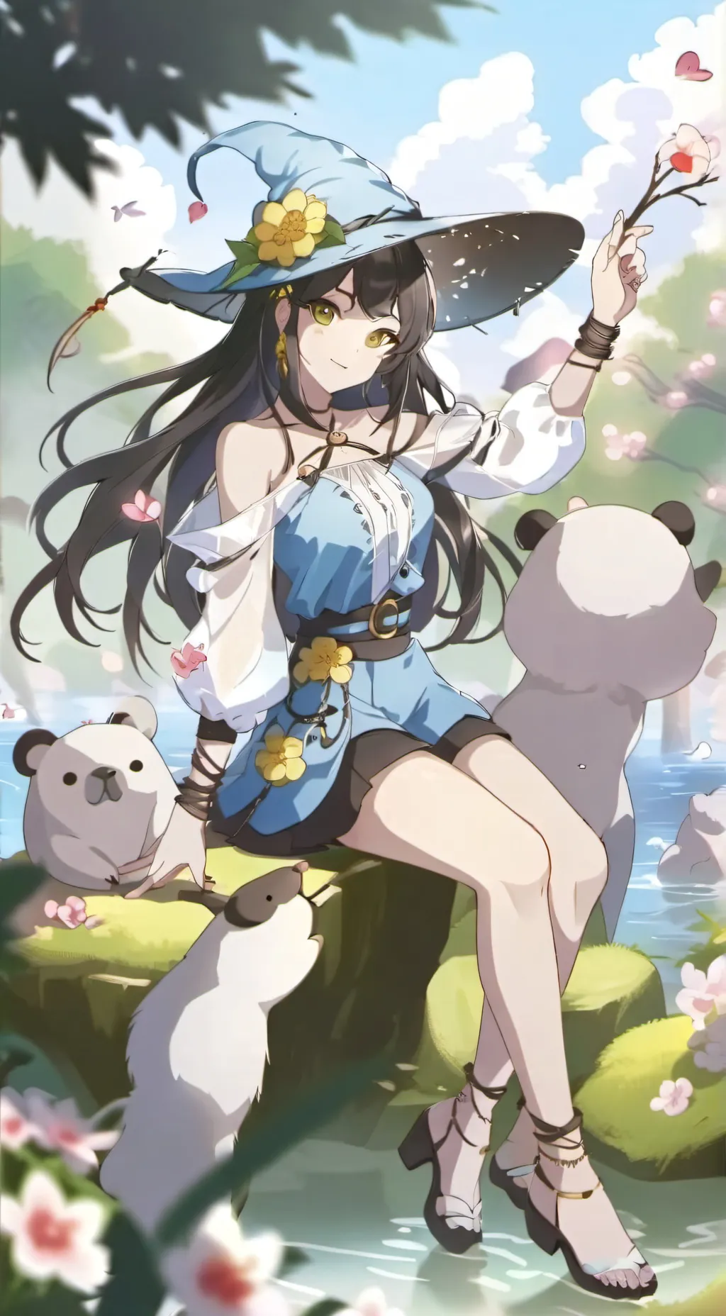 ai character: Минори background
