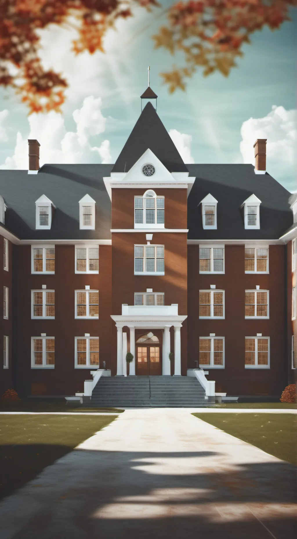 ai character: boarding school  background