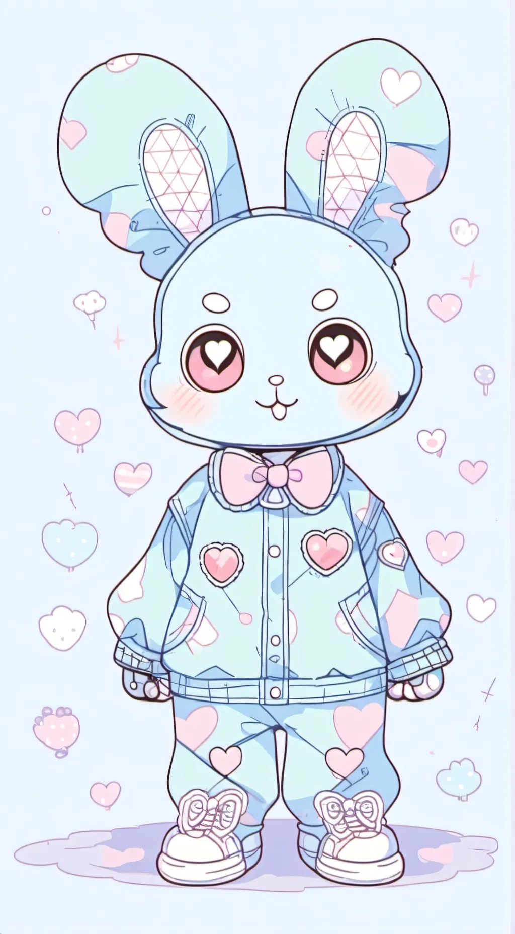 ai character: My oc ship !! background