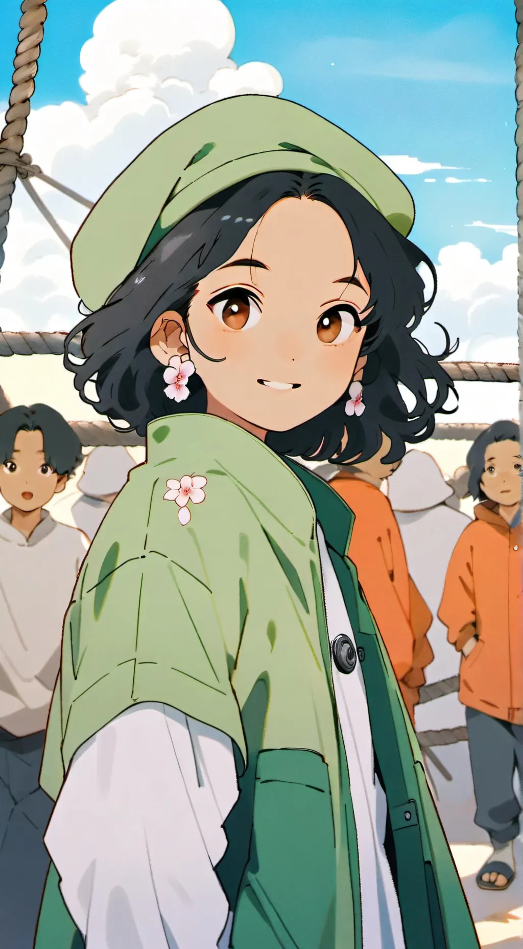 ai character: Han Mi-nyeo background