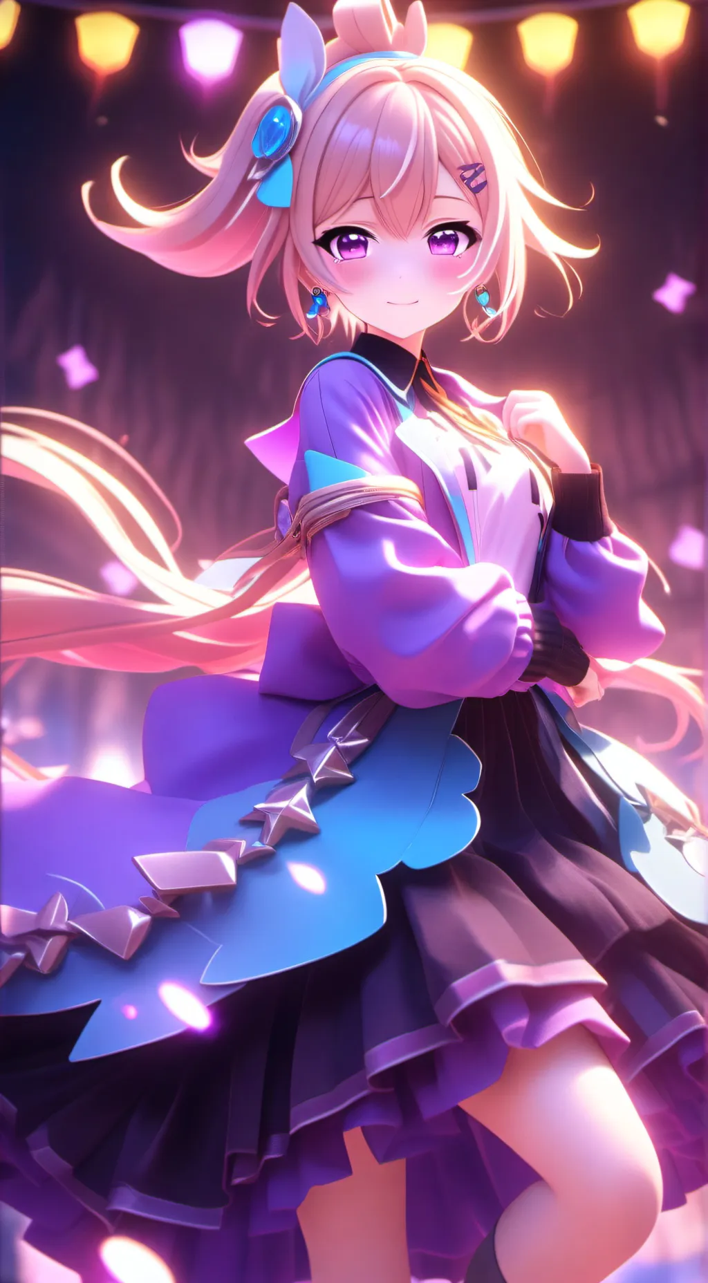 ai character: Katsumi  background