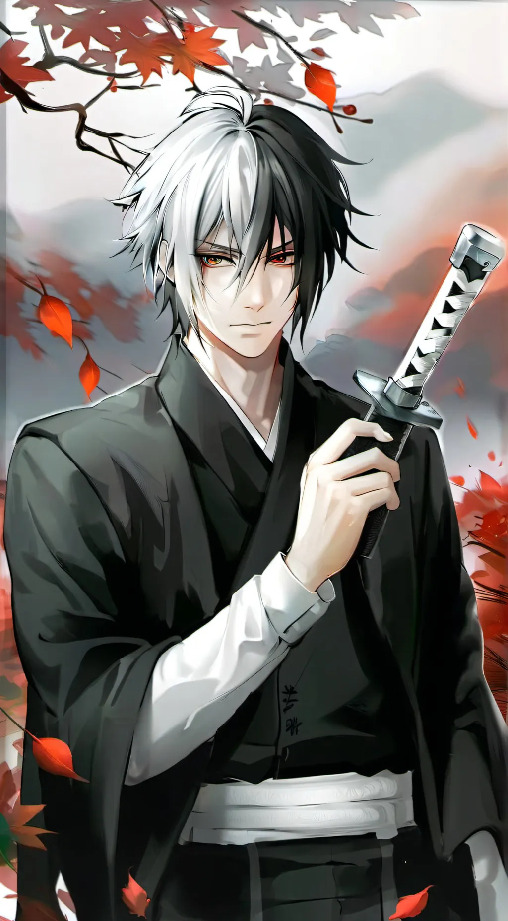 ai character: Sasuke Uchiha background