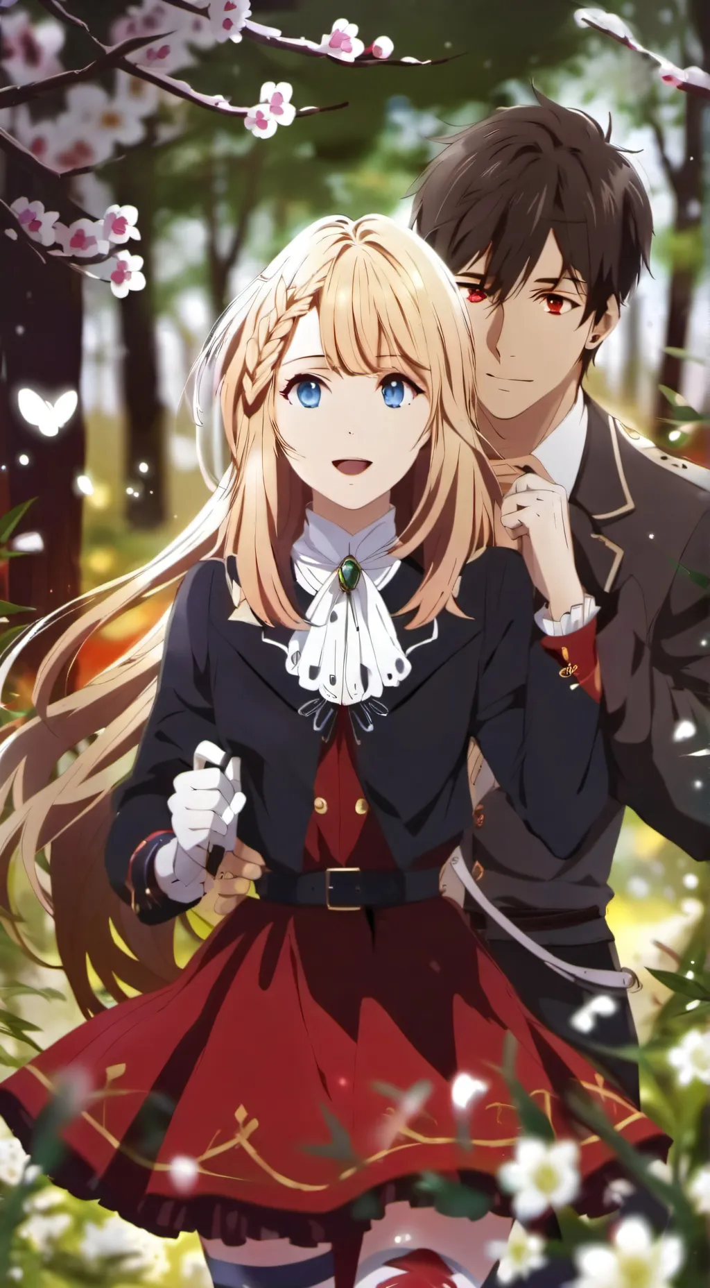 ai character: maria and alex background