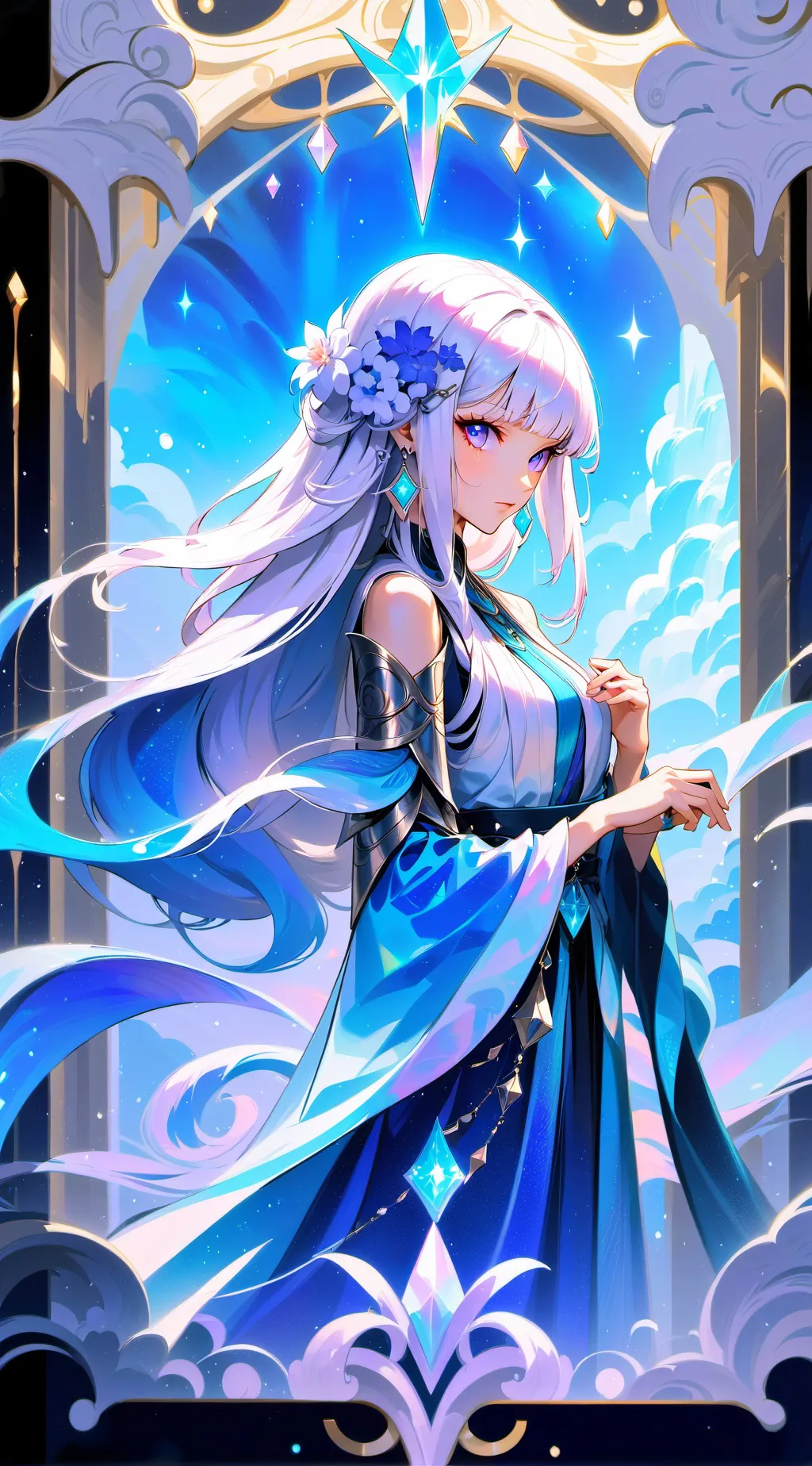 ai character: mha/creep background