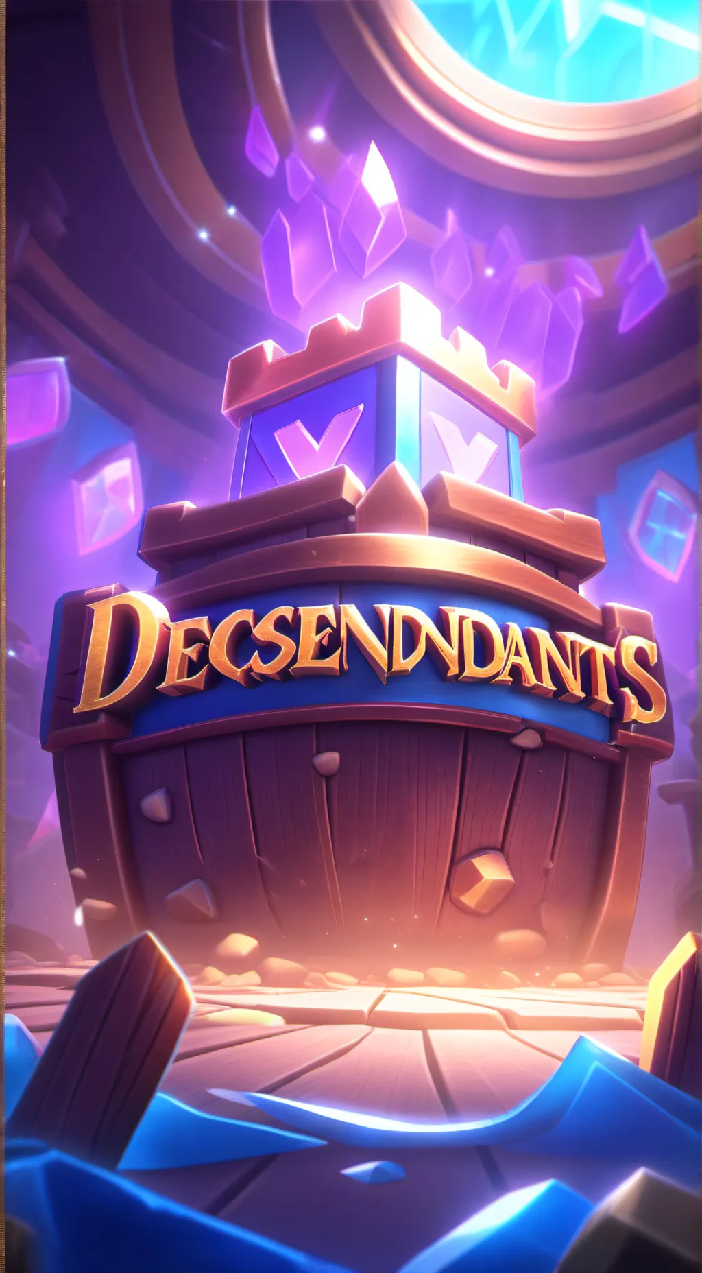 ai character: Descendants background