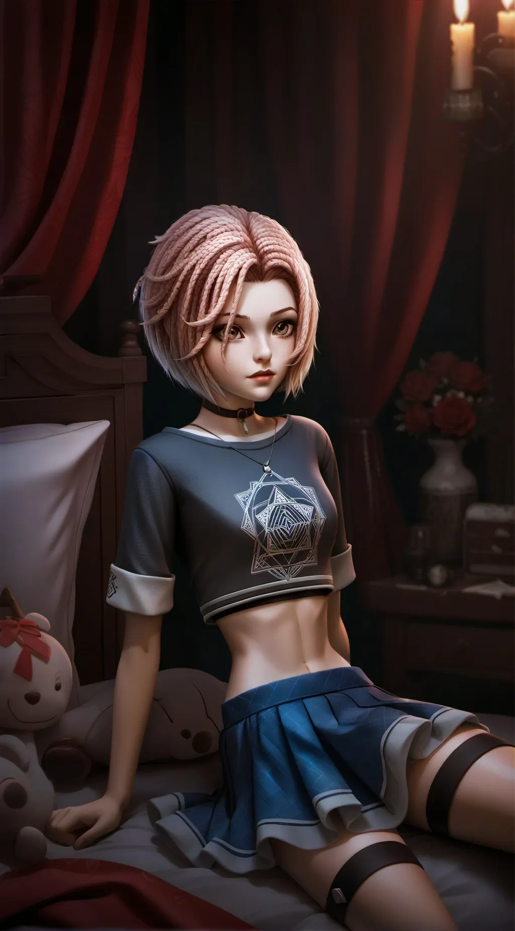 ai character: Jamie  background